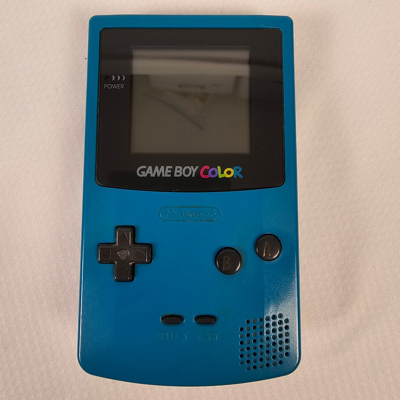 Nintendo Game Boy Color Handheld System Teal Blue CGB-001 Good Condition