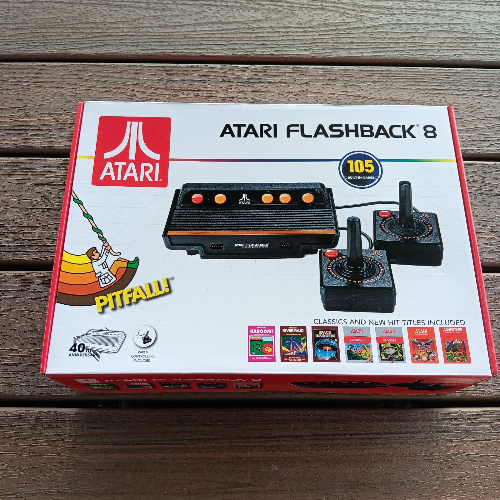 Sealed Atari Flashback 8 Classic Game Console Original Box & Manual 105 Games