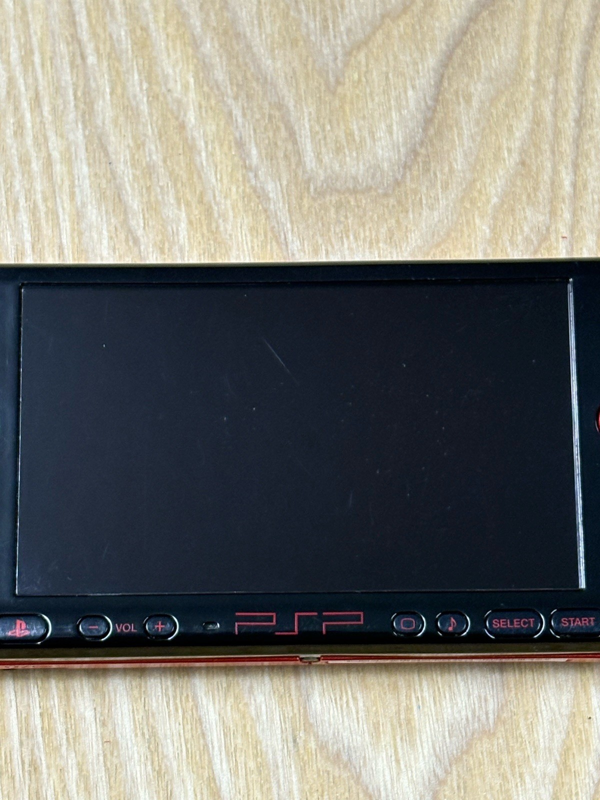 Sony PSP 3000 Black Red Handheld Console PSP-3000 Region Free Tested Japan