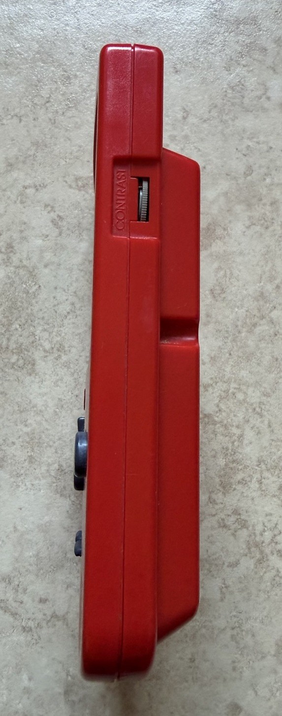 Nintendo Game Boy Pocket Red Console (MGB-001) Authentic Tested & Works W/ Game