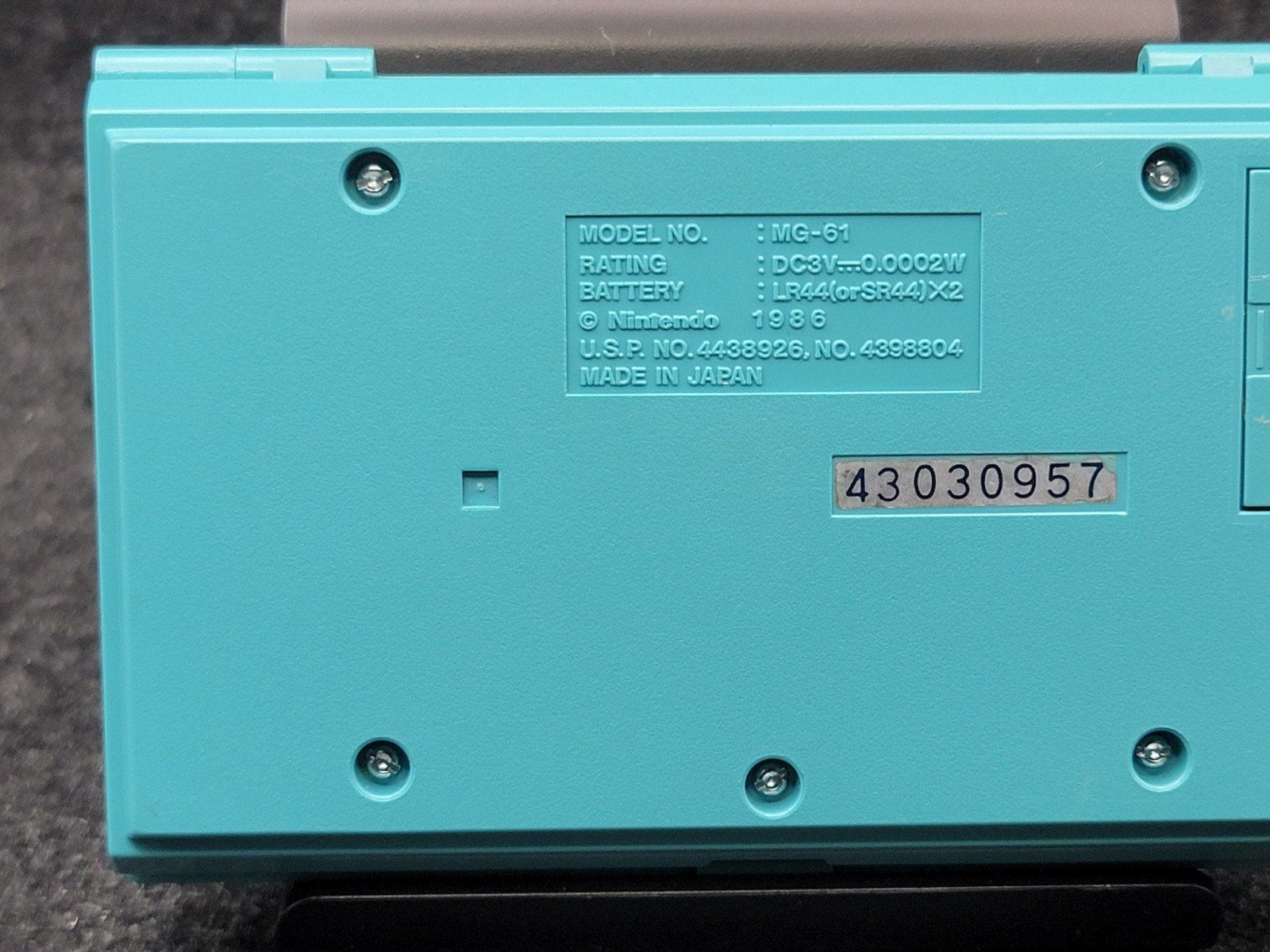 Game & Watch Nintendo Multi Screen Squish MG-61 W/ Fresh Batteries [Tested]