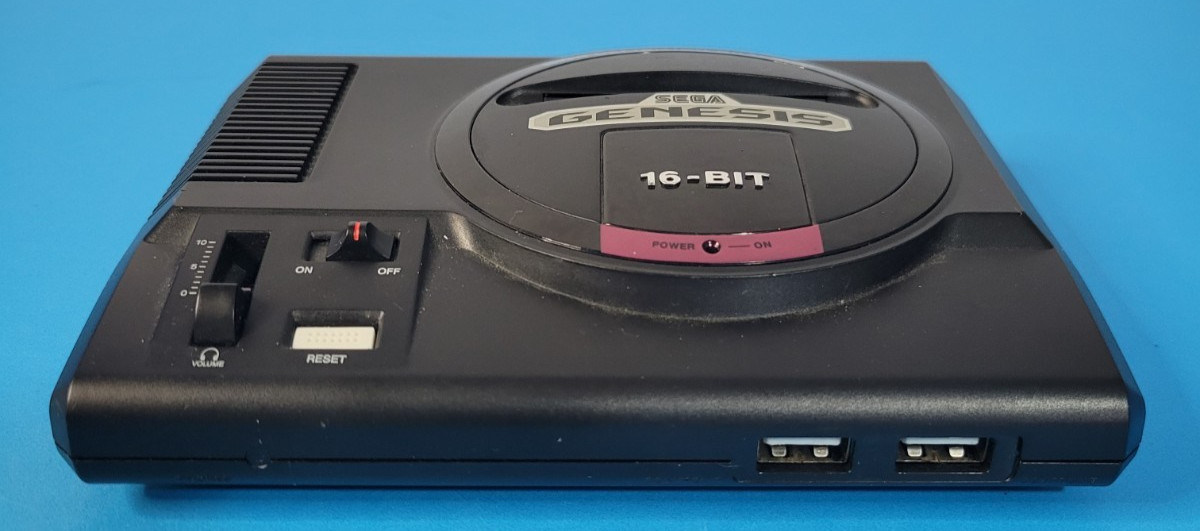 Sega Mega Drive Genesis Mini Console MK-16000 With Controllers & Cables-Tested