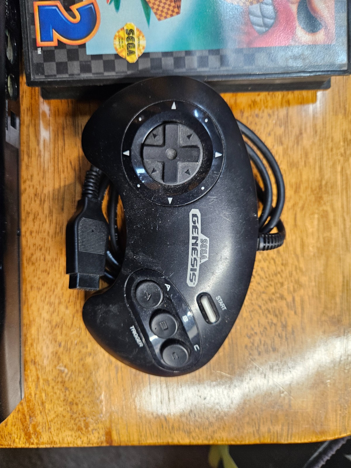 1-CONTROLLERS Original SEGA GENESIS Console MK-1601 Video Game System 1st Model