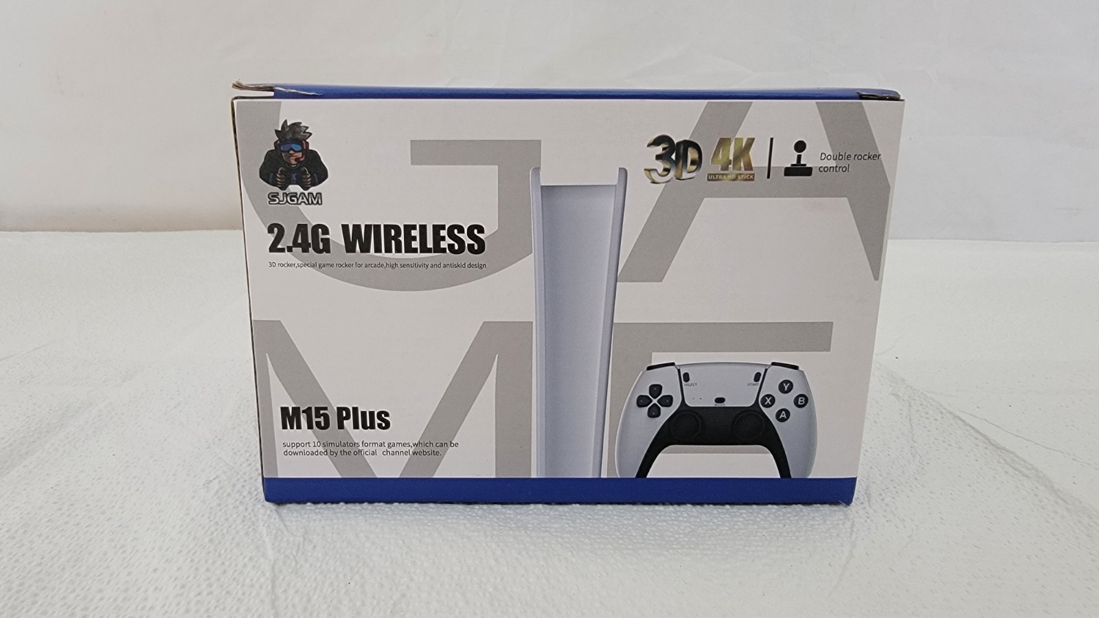M15 Plus Retro Game Stick 4K 2.4G Wireless Console – New In Box