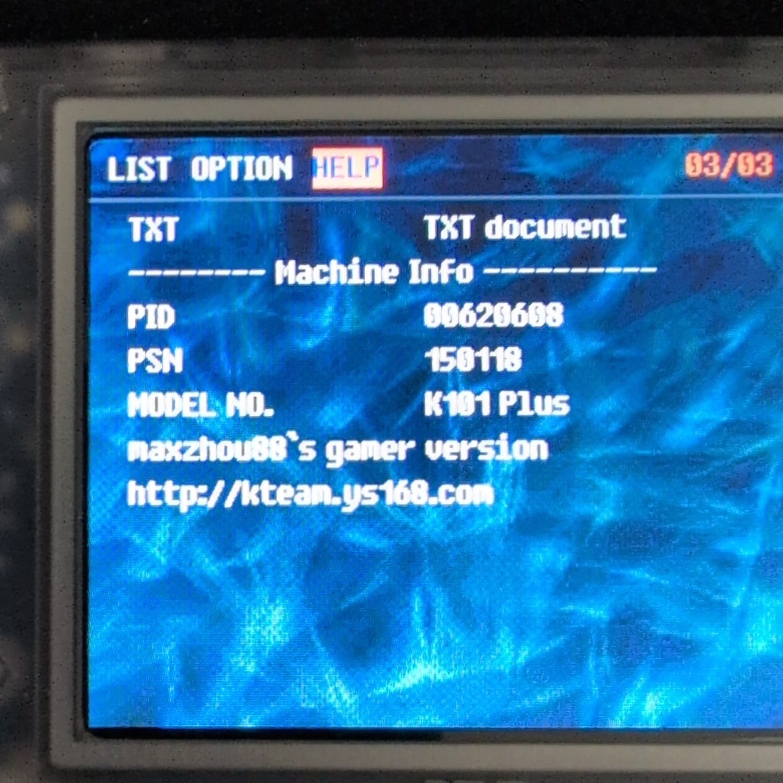[1 ISSUE] K101 Plus Clear GBA hardware clone & emulator w/ Kcard & 16GB MicroSD