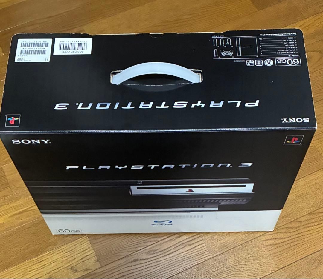 PlayStation3 CECHA00Console, Early Model, Made in Japan, 60GB, AC100V