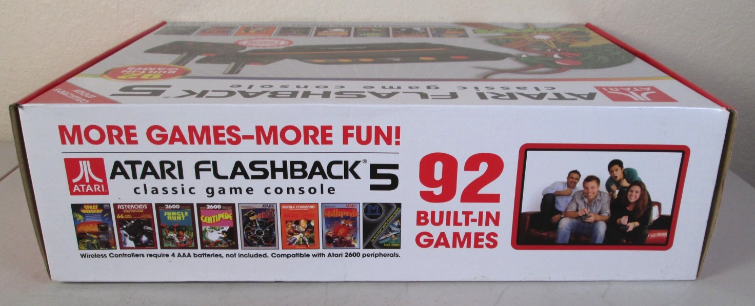 Atari Flashback 5 Classic Video Game Console-Collector’s Edition 92 Games – NOS
