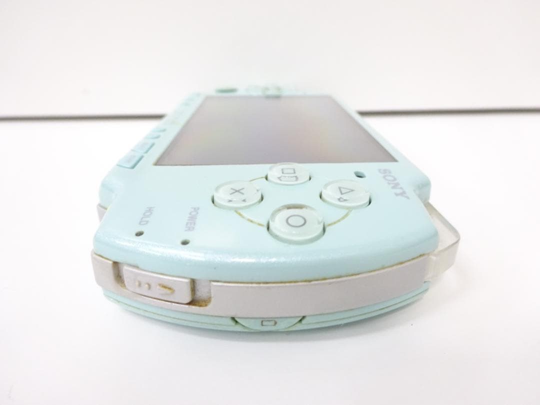 Sony PSP 2000 Mint Green Console Authentic Japan Tested Working Tracking