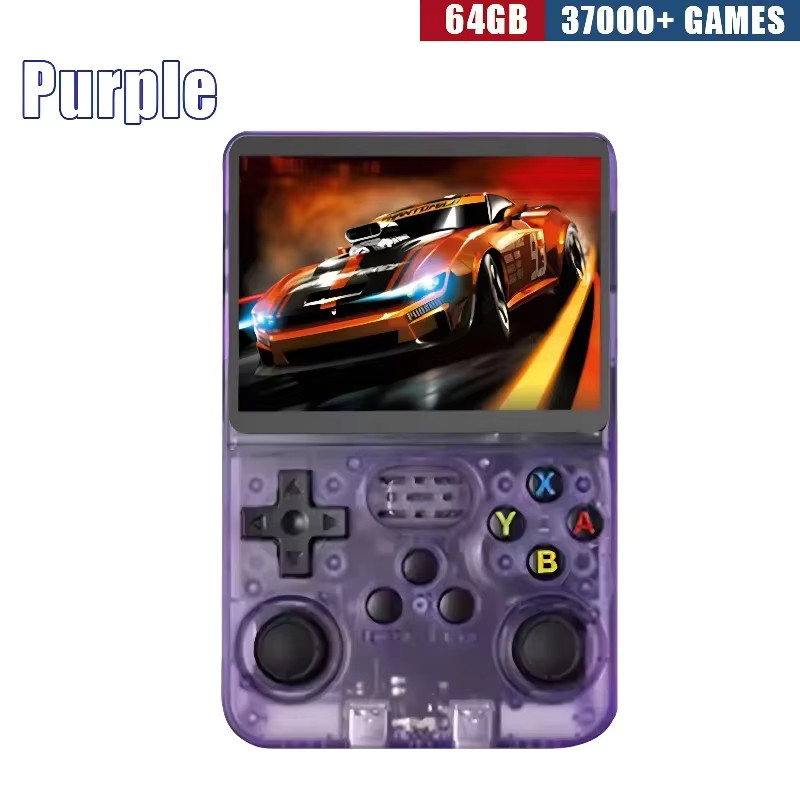 R36S Retro Handheld Video Game Console Linux System 3.5 Inch IPS Screen