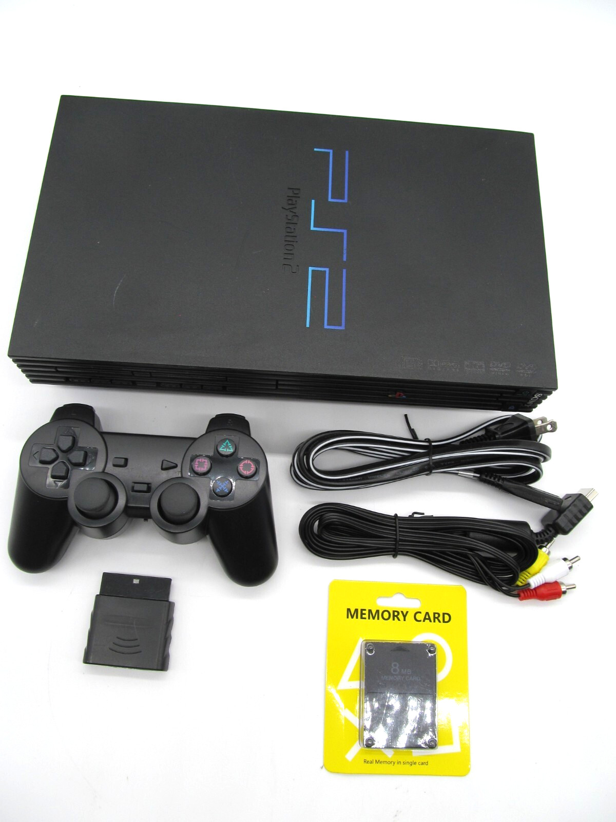 Sony Playstation 2 Console PS2 FAT with BRAND NEW wireless controller