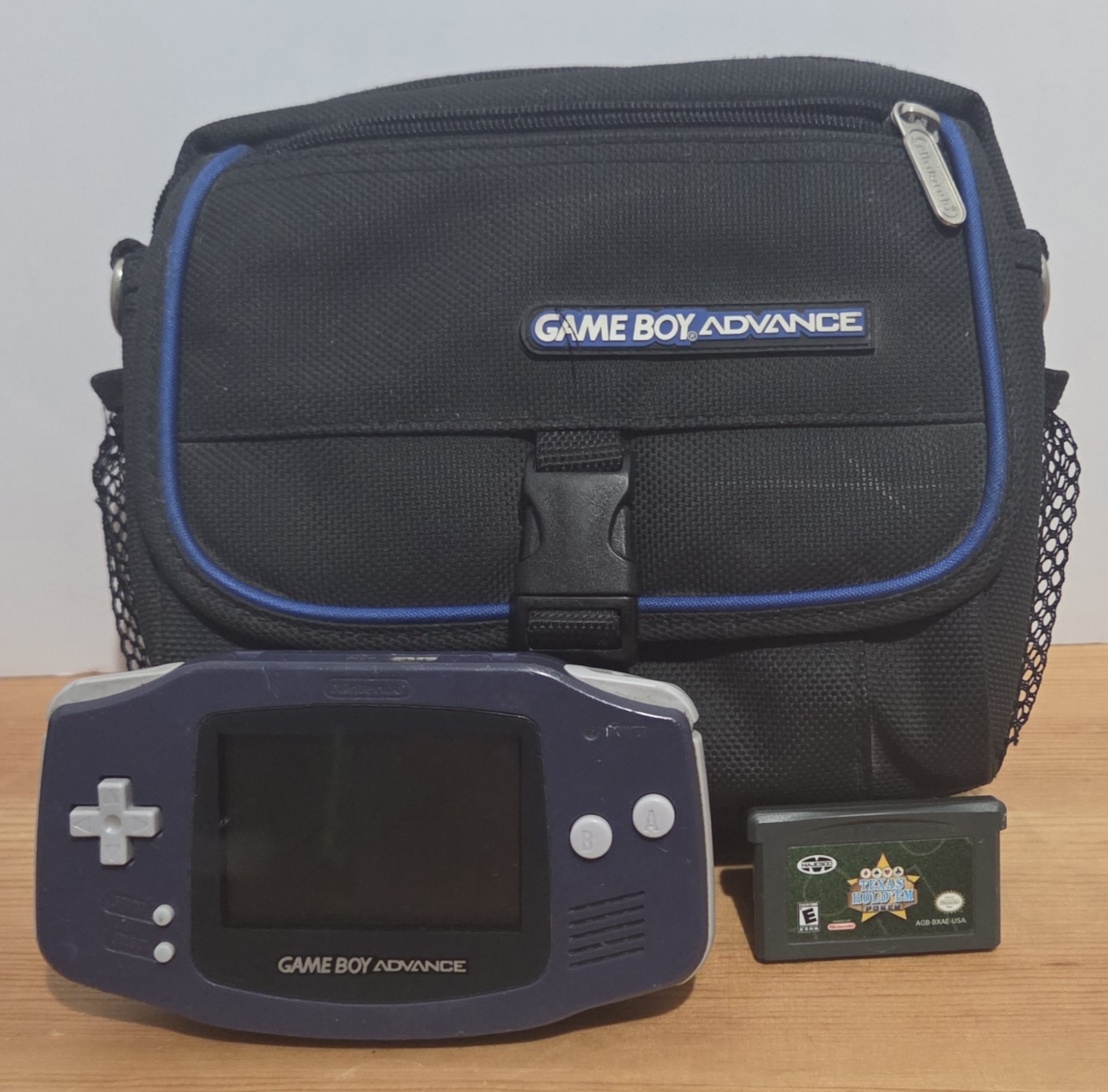 Nintendo Game Boy Advance GBA Console AGB-001 – Indigo Purple Bundle