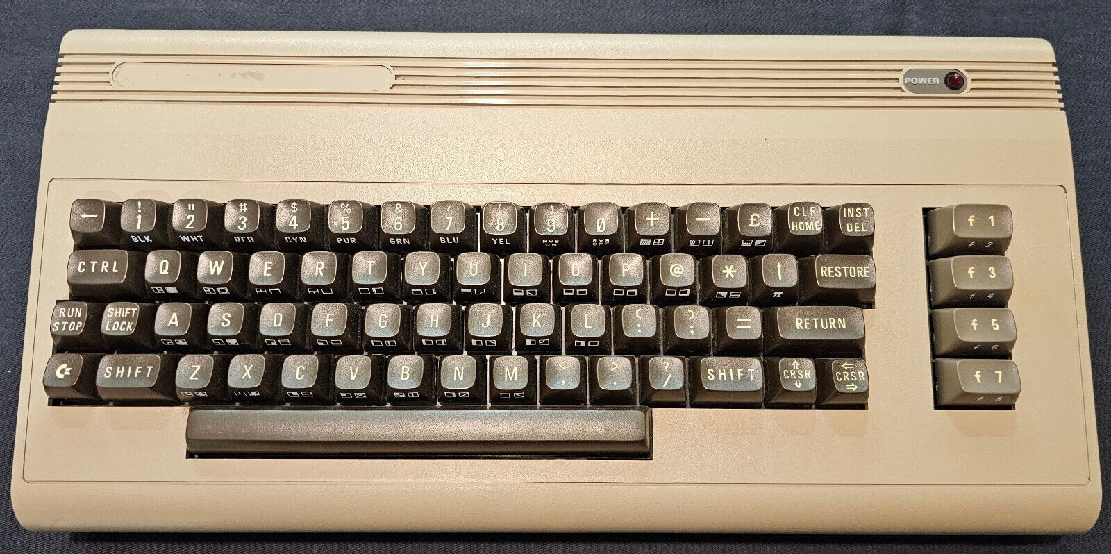 Vintage Commodore 64 Computer System – Powers On, Boots – w/PSU – READ