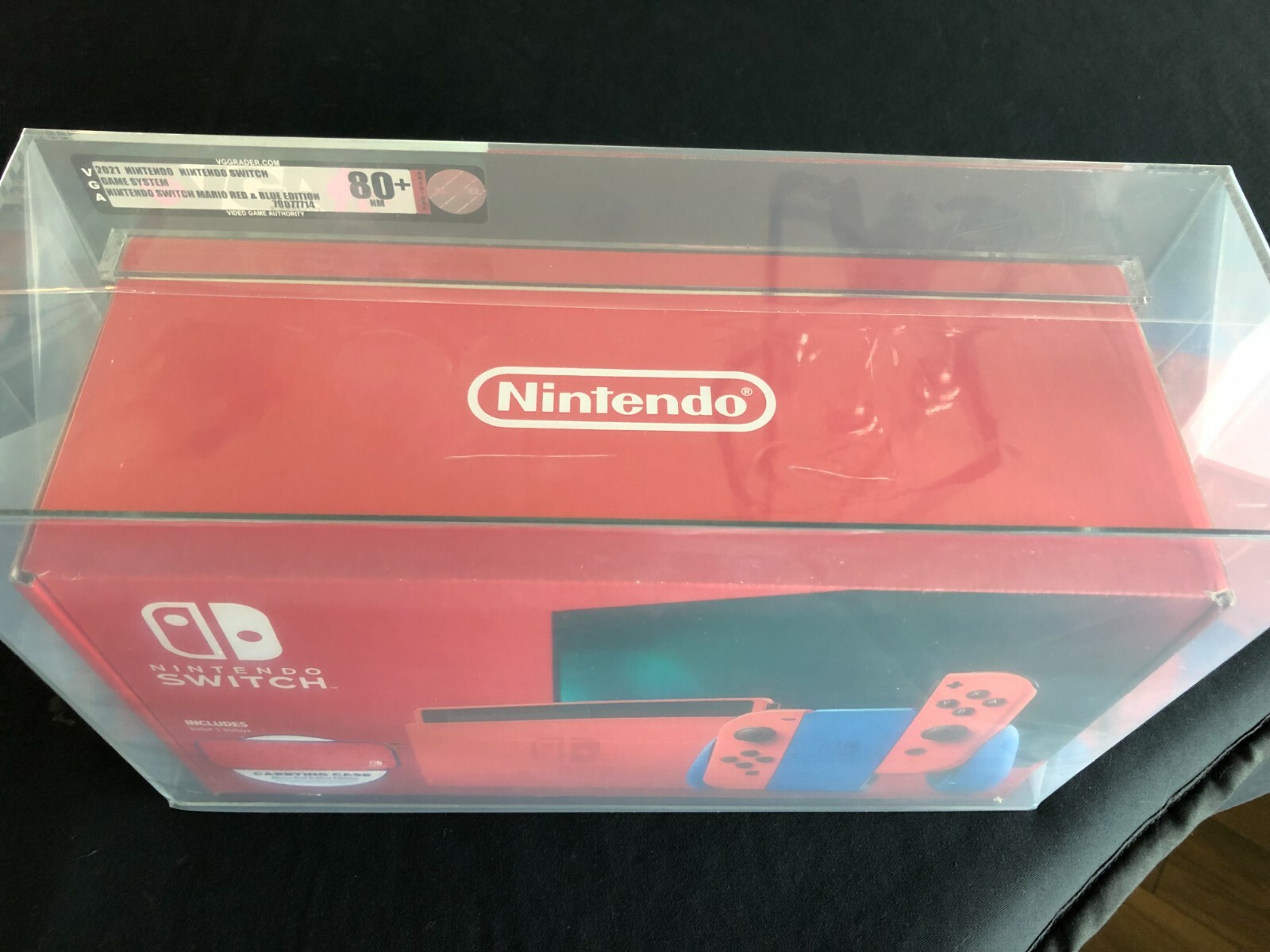Nintendo Switch Mario Red & Blue Edition Console, New, Graded VGA 80+ NM