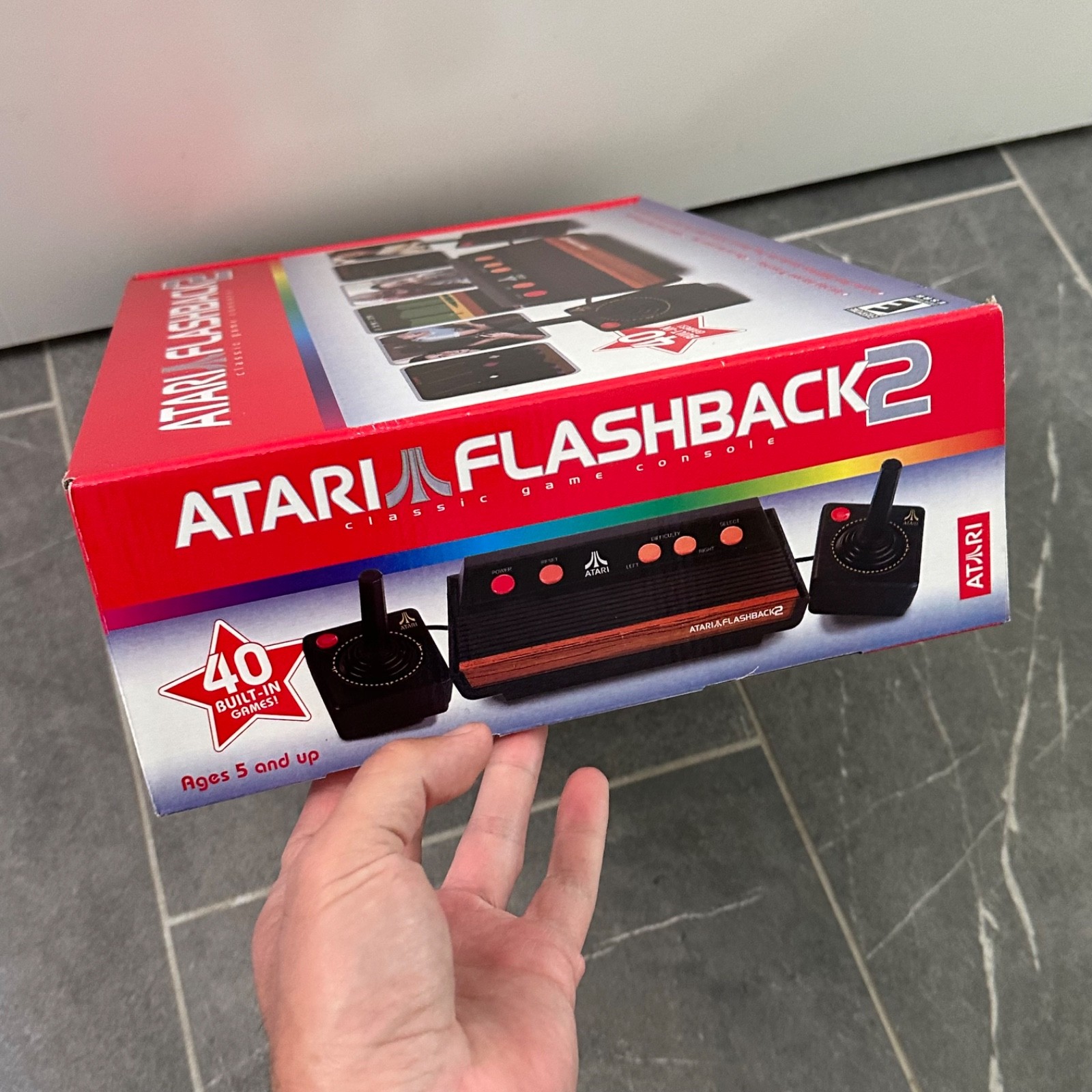 Atari Flashback 2 Classic Game Console New Factory Sealed 40 Built-in Games NIB