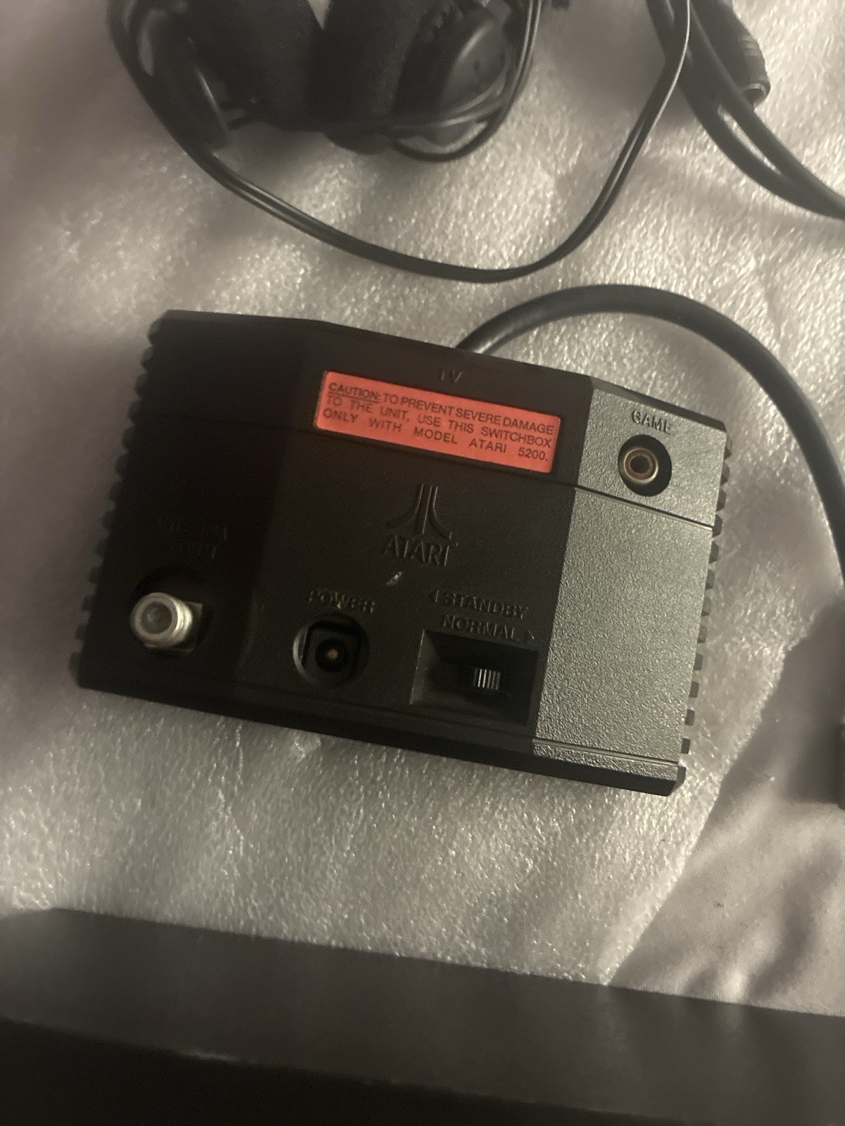 Atari 5200 Console Bundle – 2 Controllers + Games – Zaxxon Sample Not Included