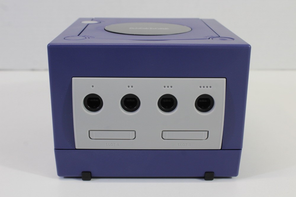 Nintendo Gamecube Console Indigo Purple LED NTSC-U/C DOL-001 AC AV PLAY US GAMES