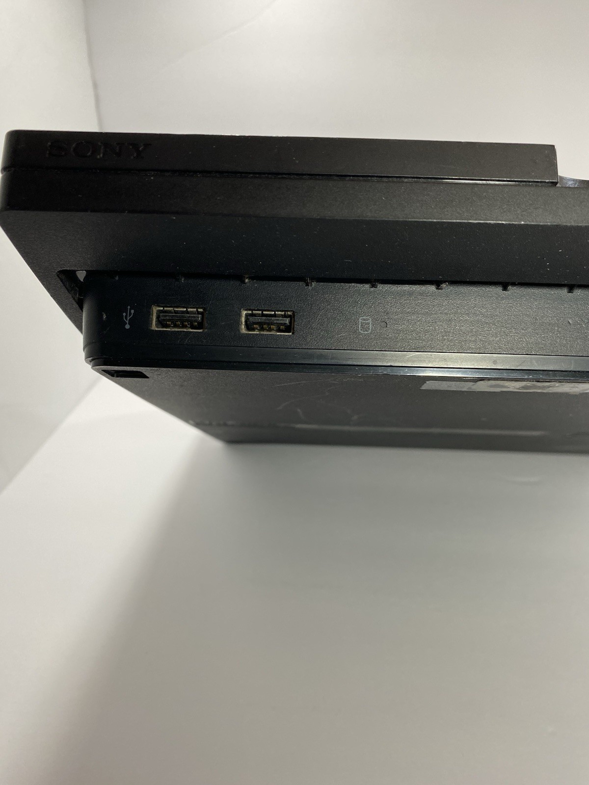 Sony PlayStation 3 Slim PS3 Model CECH-3001B Console W/ 2 Controllers Tested