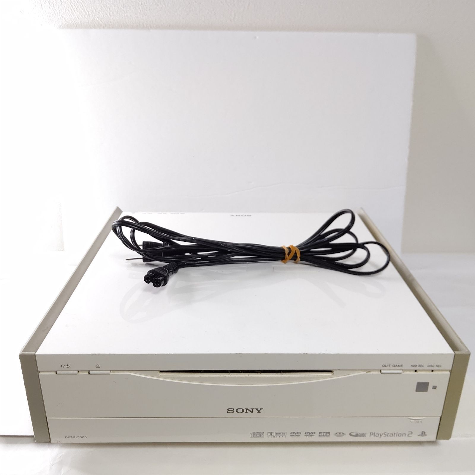 SONY PSX DESR-5000 Console 160GB PS2 2003 HDD DVD Recorder for parts s2332M