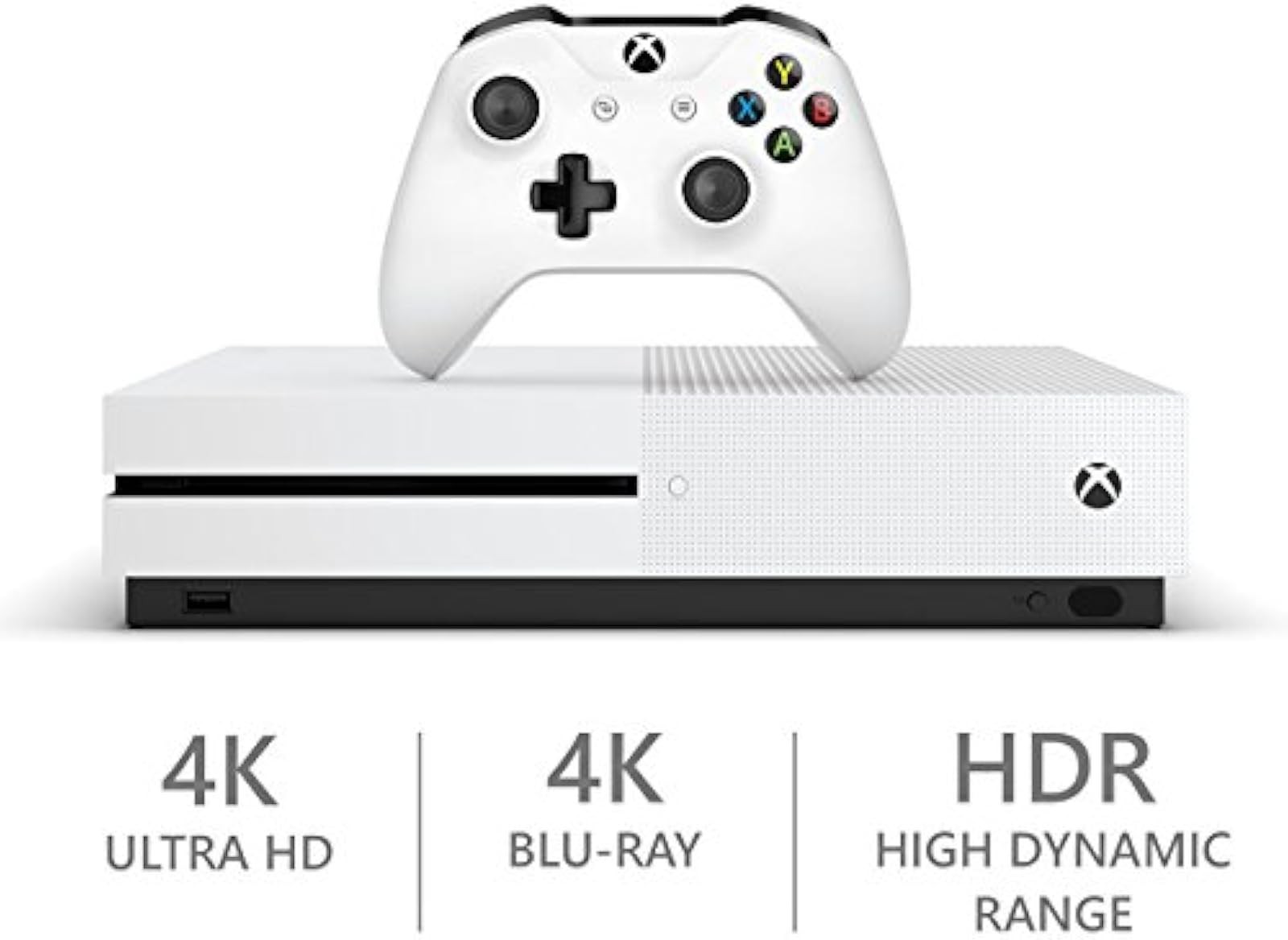Microsoft Xbox One S Slim 500GB Console Video Game Systems Very Good