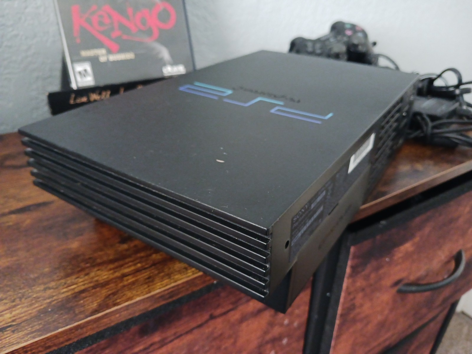 Sony PS2 Console Bundle SCPH-39001 Fat Tested + Kengo Game & 128MB Memory Card