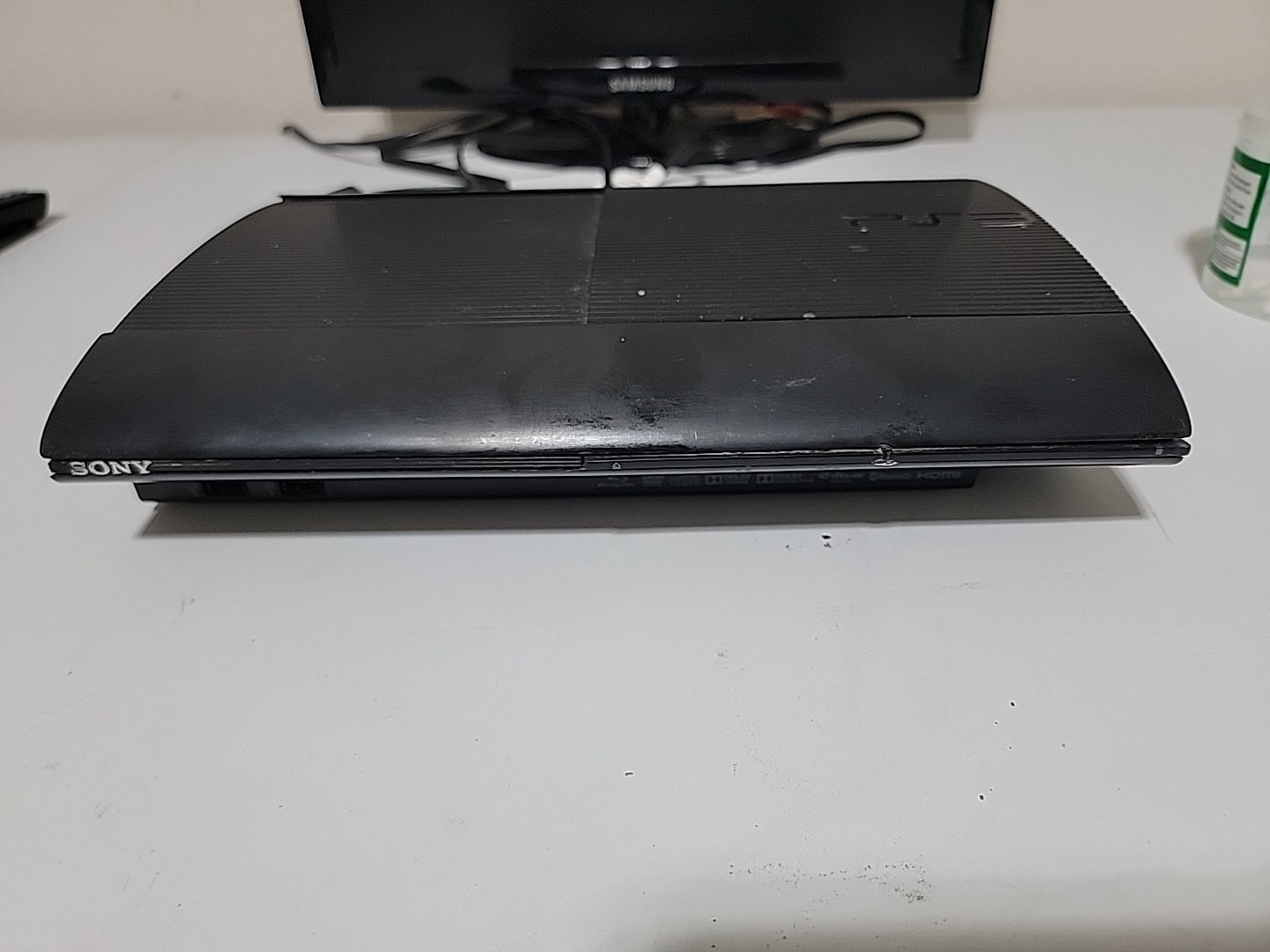 Sony PS3 Super Slim CECH-4001B Console 250GB FOR PARTS/REPAIR SOLD AS IS