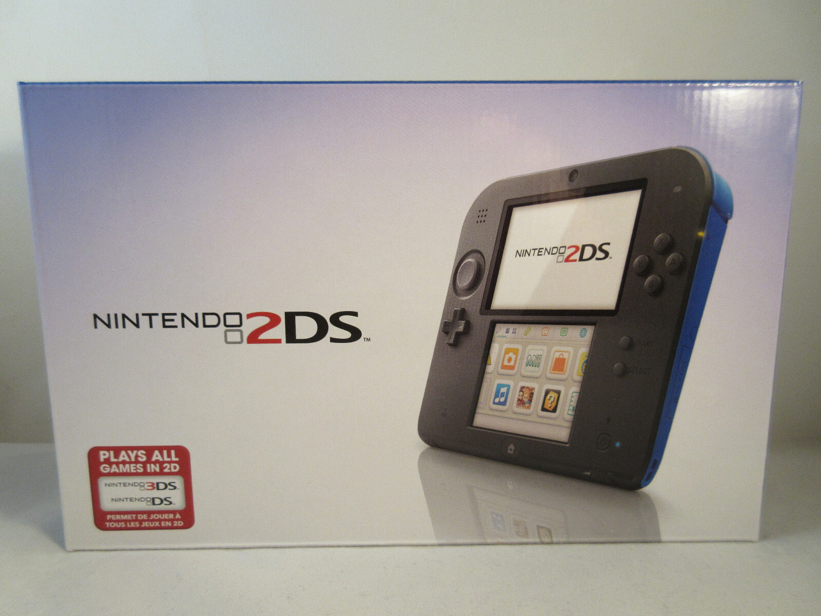 Nintendo 2DS Electric Blue Launch System Factory Sealed🔥RARE🔥Mint Condition