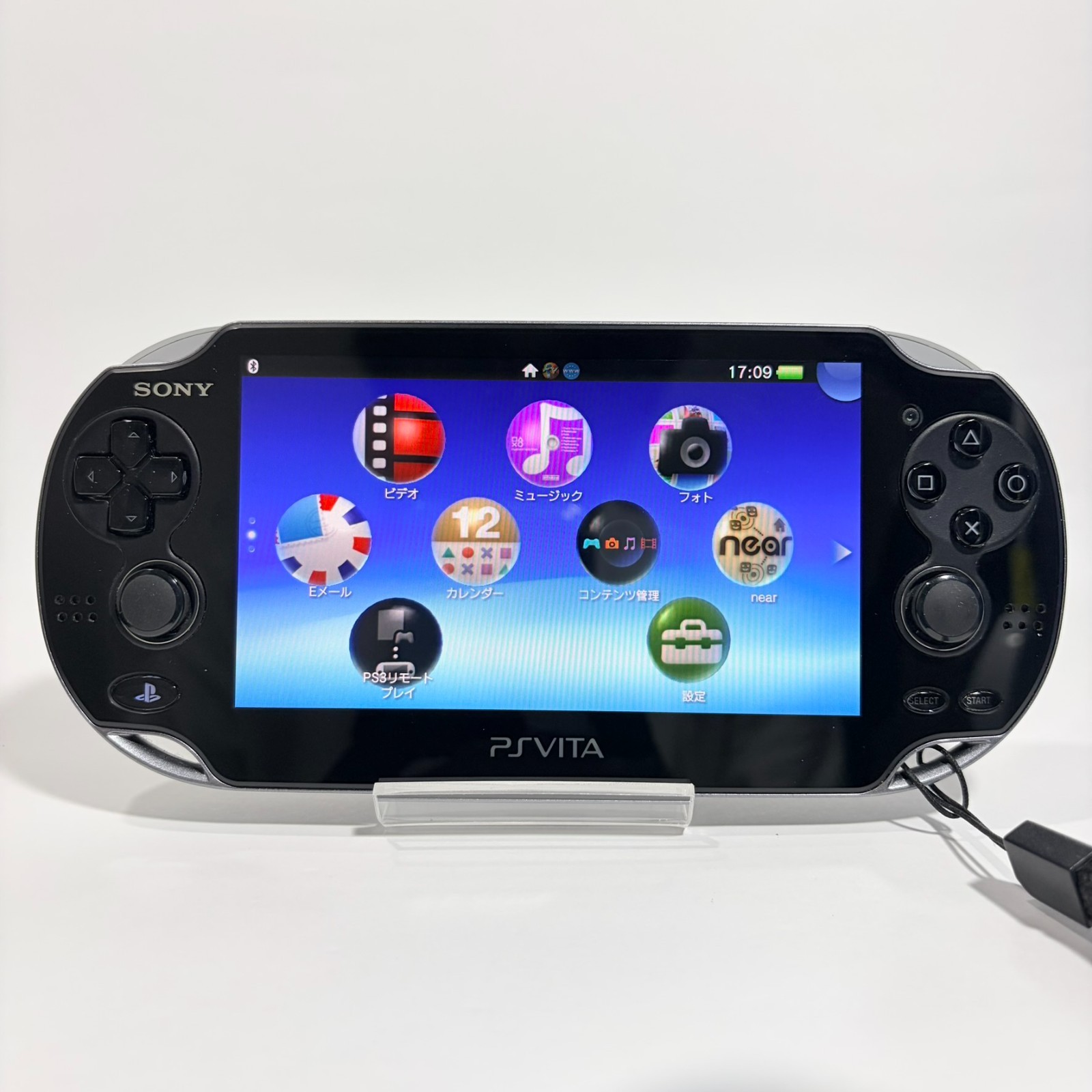 PlayStation PS Vita Wi-Fi Crystal Black PCH-1000 ZA01 Japan Console SONY