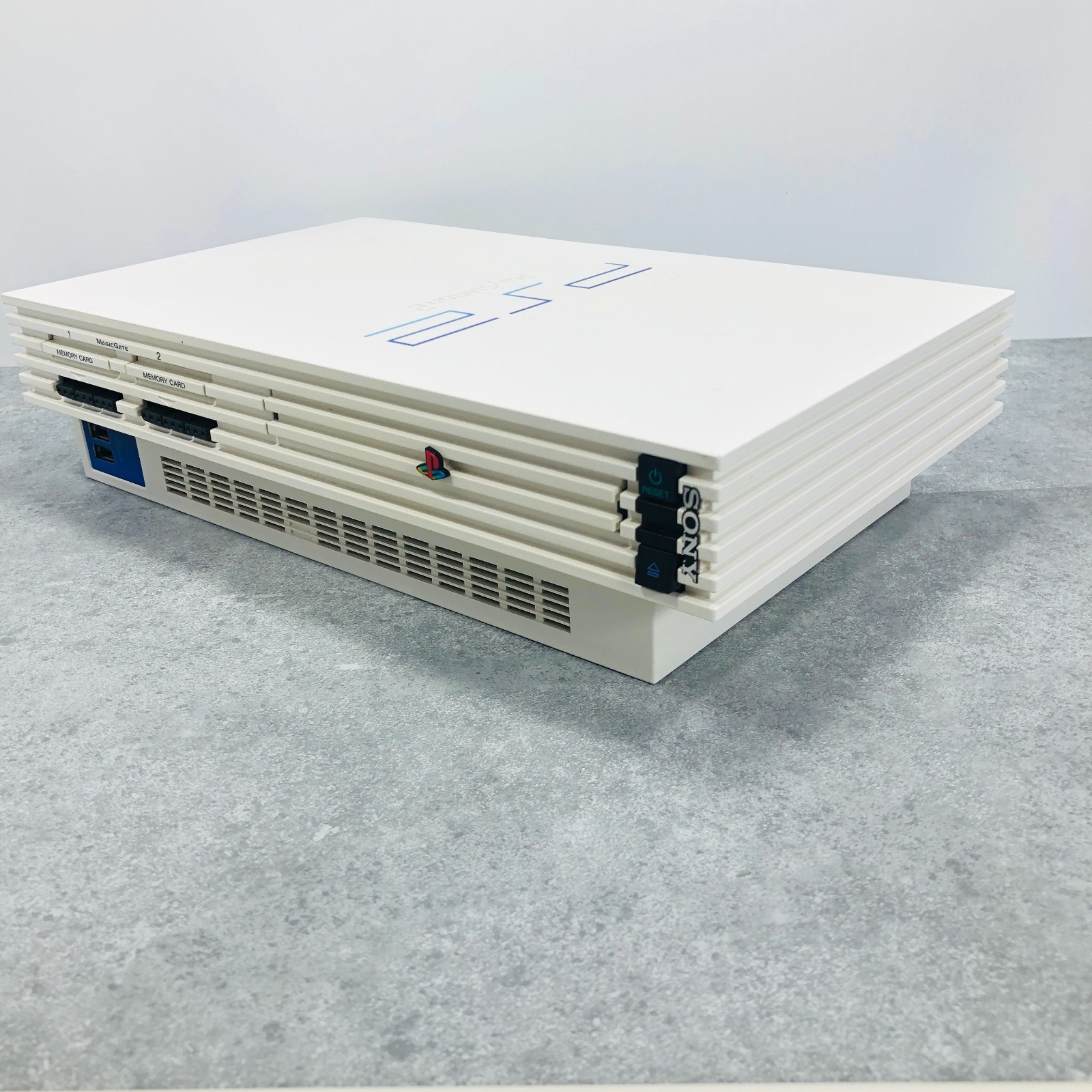 [EX+3] Sony PS2 Playstation PS 2 SCPH-55000 GT White Console NTSC-J 06-106