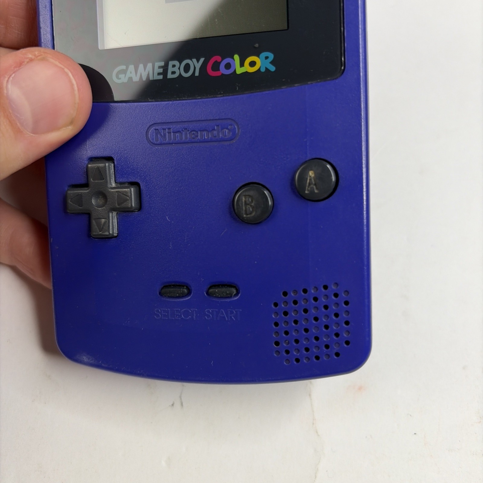 Nintendo Gameboy Boy Color Grape Purple Console CGB-001 OEM