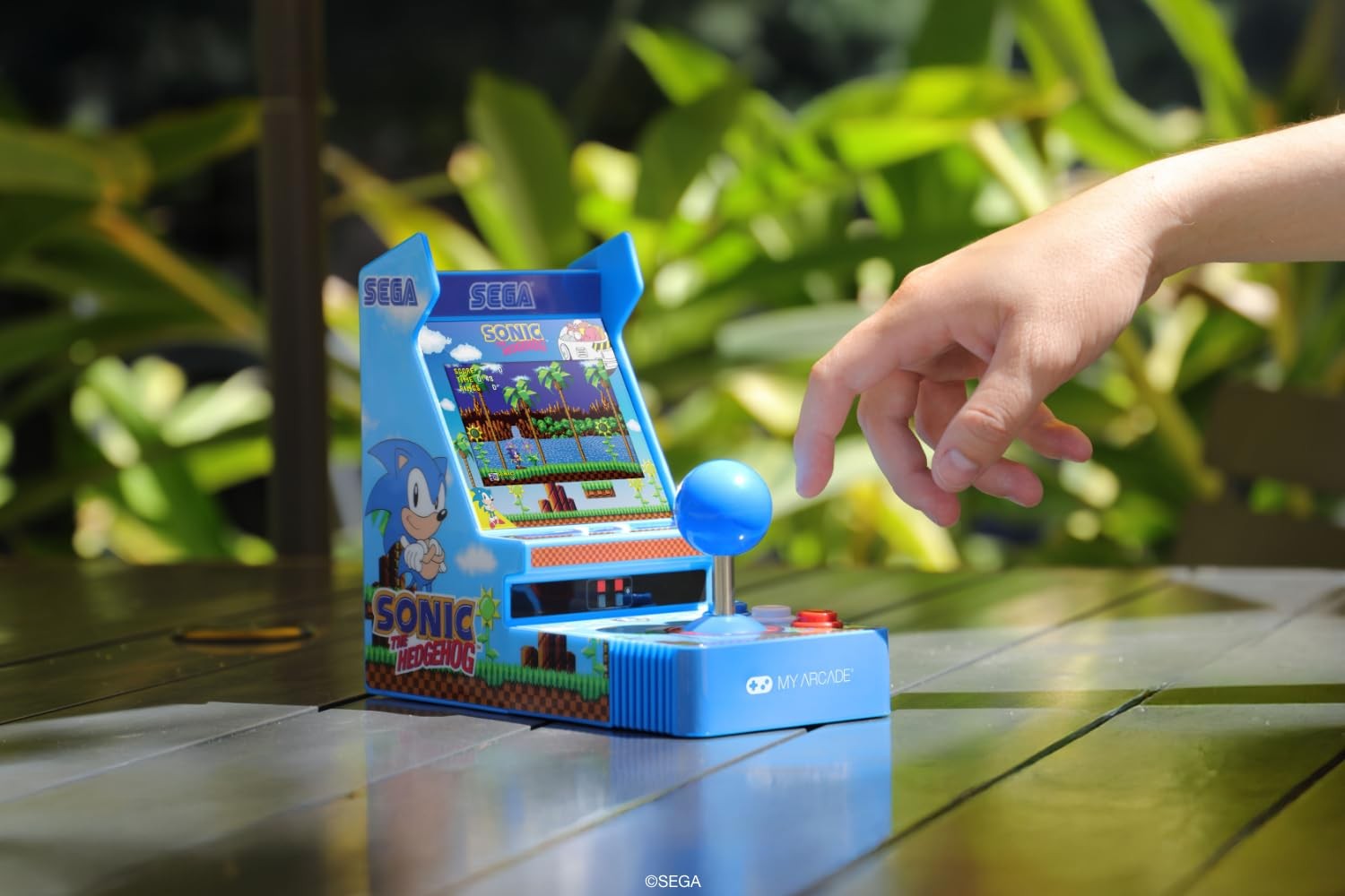 My Arcade Sonic Joystick Player Sonic The Hedgehog, 2 Games in 1, Sega Classi…