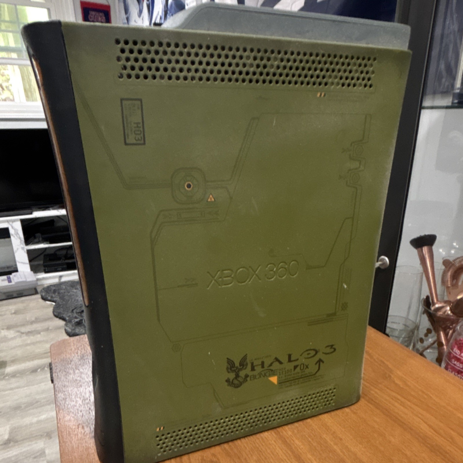 Microsoft Xbox 360 Halo 3 Special Edition Console 20GB Green HDMI Wi-Fi