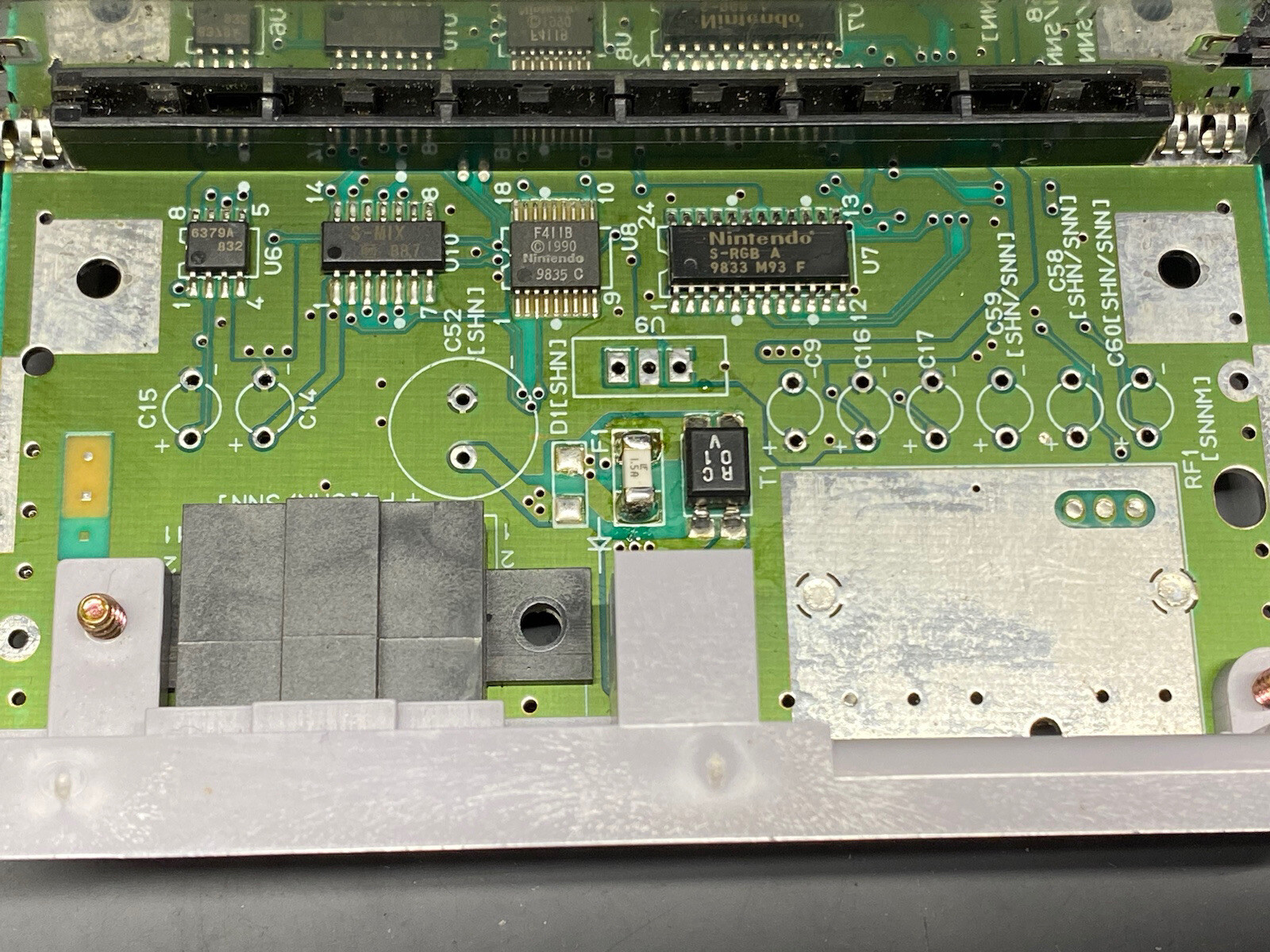 Ultimate SNES RGB Super Nintendo Console Mini Jr. 1 Chip Region Region LED