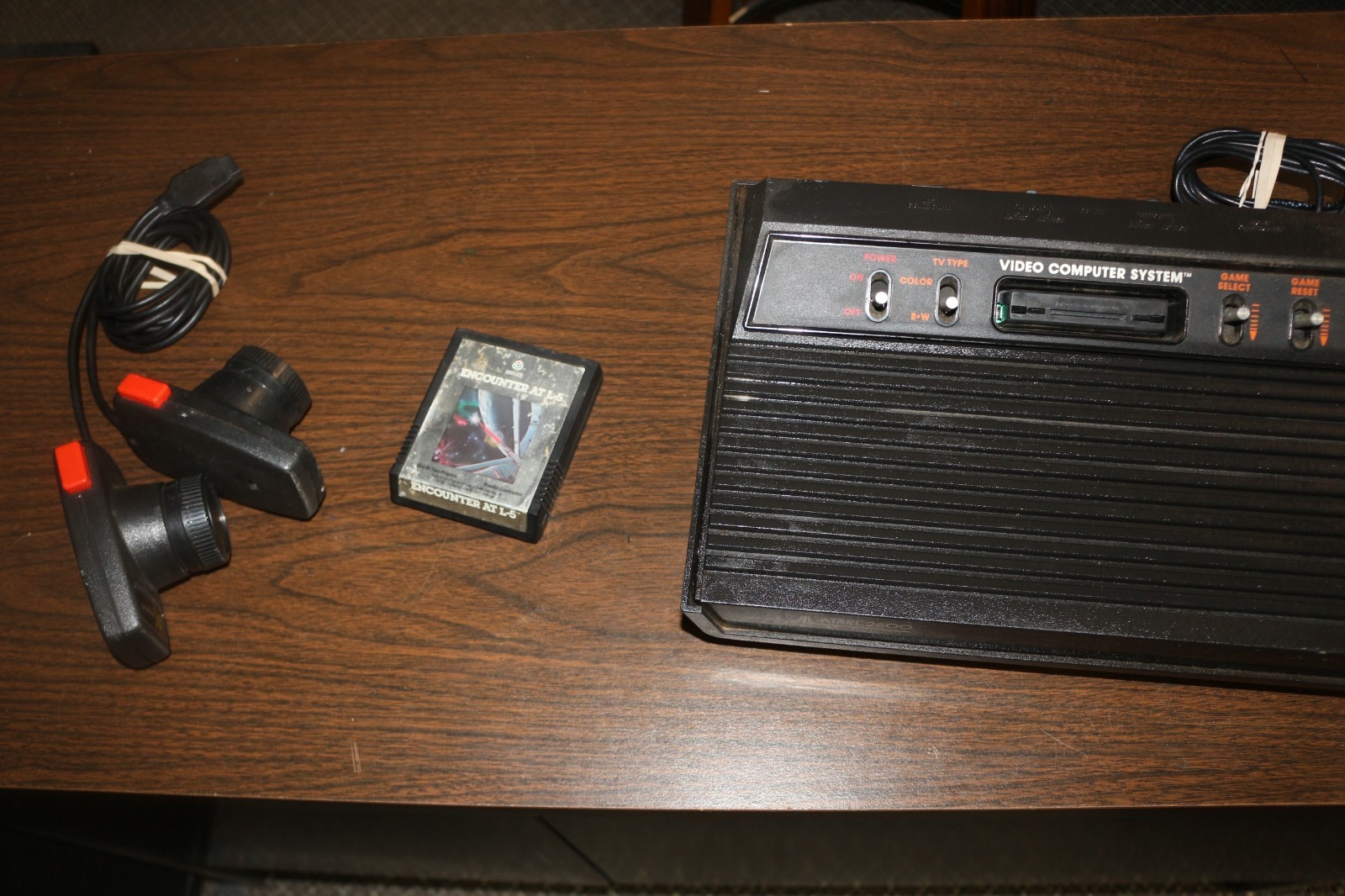 Atari 2600 VCS Darth Vader System Deck With Game