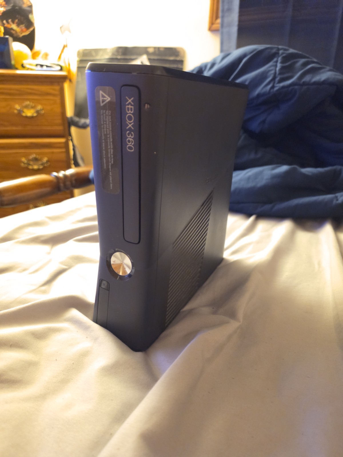 Microsoft Xbox 360 S Slim Black Console 250GB Game Console Only