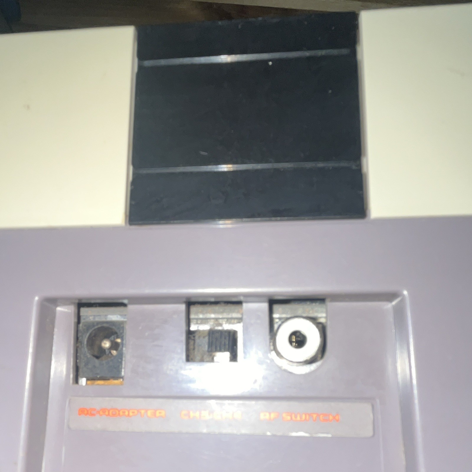 Nintendo NES-001 Console Gray/Beige NTSC 1985 NOT TESTED NO CORDS CONSOLE ONLY