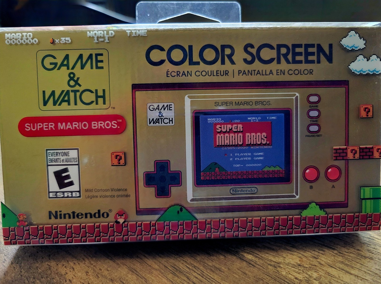 Nintendo Game & Watch: Super Mario Bros. Handheld Console