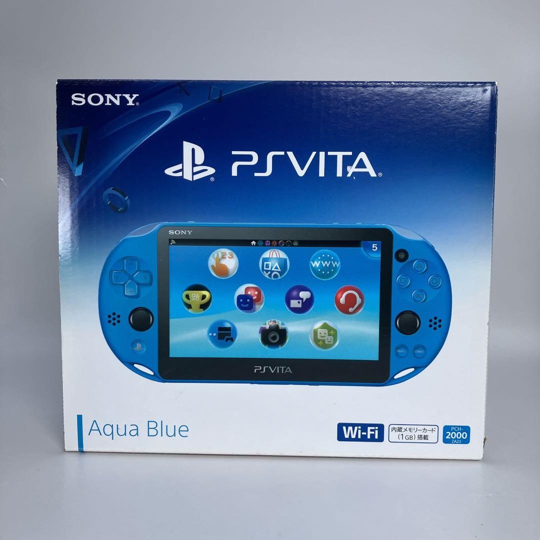PSVITA Playstation Vita Aqua Blue Pch-2000Za23 Japan