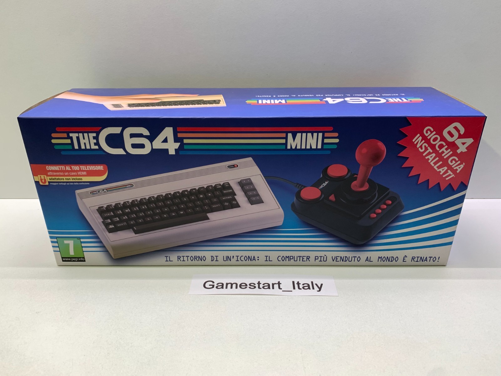 MINI COMMODORE 64 CONSOLE – C 64 – PAL REGION FREE NEW AVAILABLE NEW