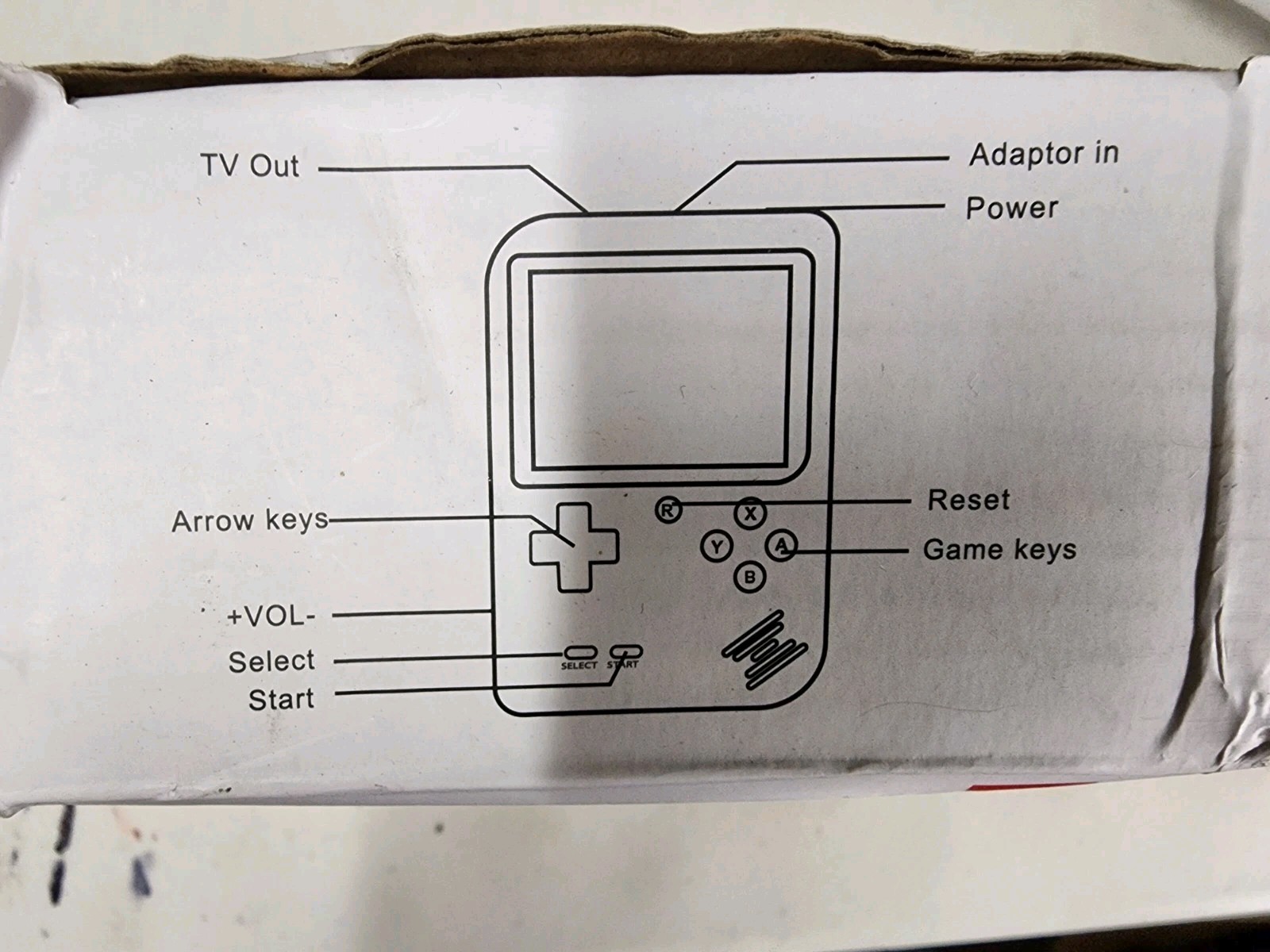 FC Game 3.0″ TFT 8-Bit Classic Handheld Console Red + Gamepad