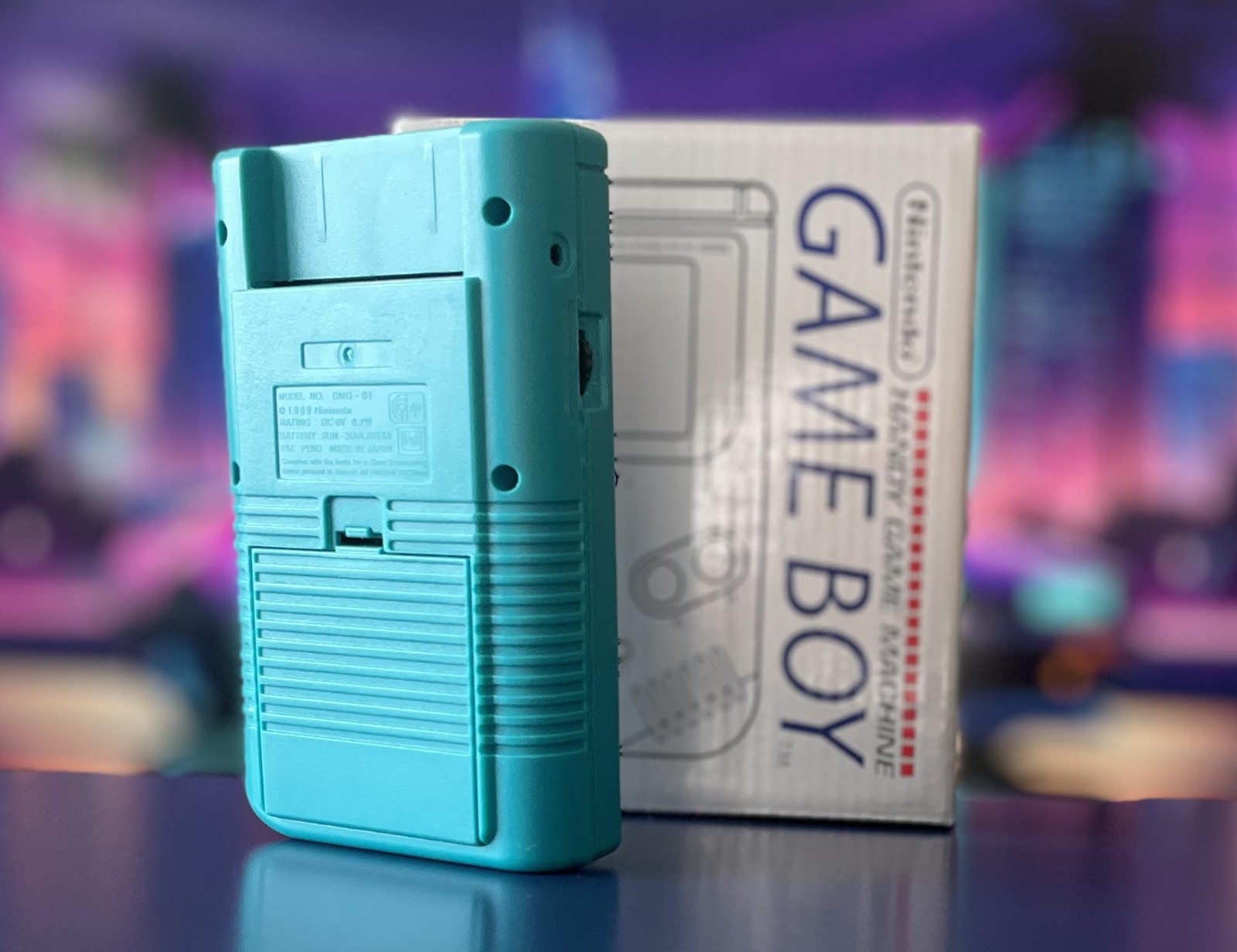 Original Nintendo Game boy (Gameboy) DMG w/ IPS Teal Color