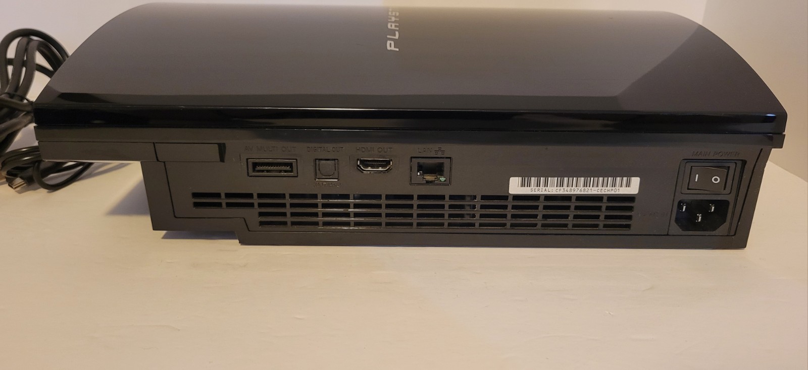 Sony PlayStation 3 Fat CECHP01 160GB Software 4.70 Console w/ controller TESTED