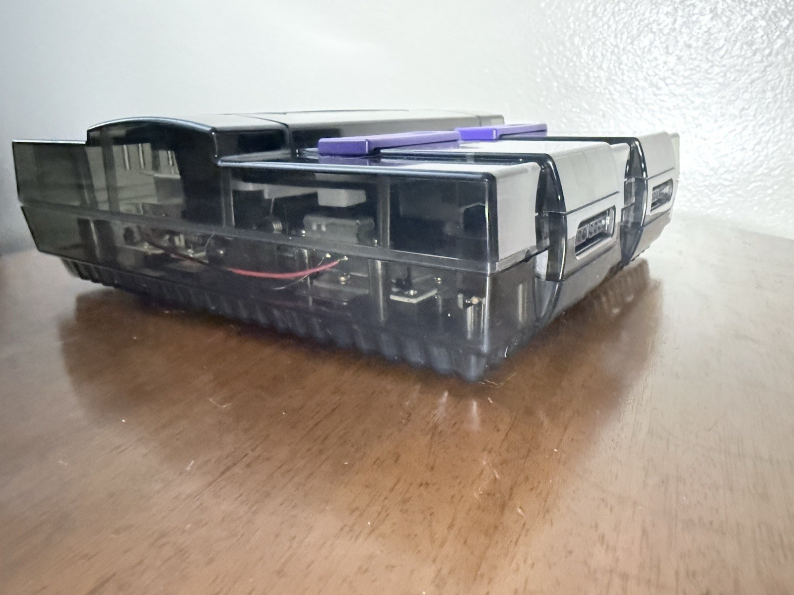 Super Nintendo SNES Custom Shell W/ Wireless Controller ￼