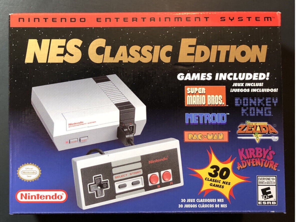 AUTHENTIC Nintendo Classic Edition – All 720+ Games – Complete NES Library!!