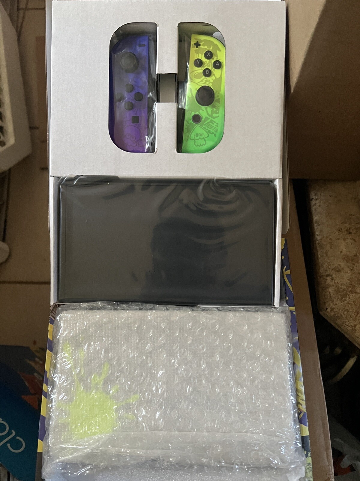NINTENDO SWITCH OLED SPLATOON 3 SPECIAL EDITION US VER NEW IN HAND! (NO GAME)