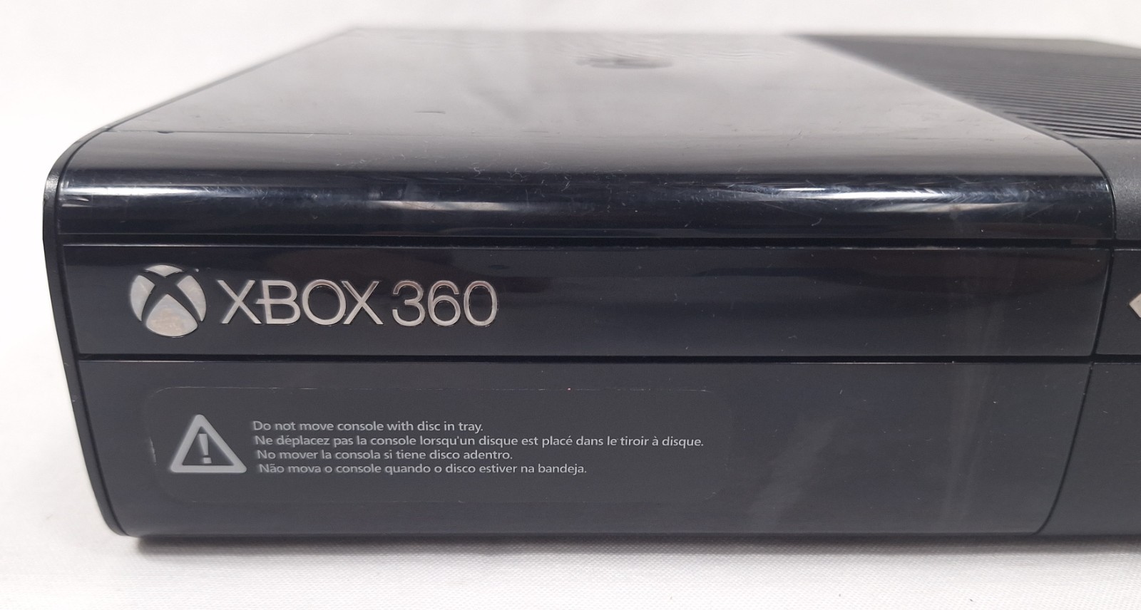 *AS-IS* Microsoft Xbox 360 E Model 1538 500GB Console W/ Controller & AC Adapter