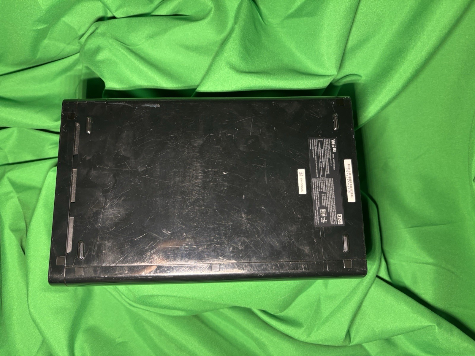Nintendo Wii U Black Model: WUP-101 (02) 32GB Console For Parts Or Repair