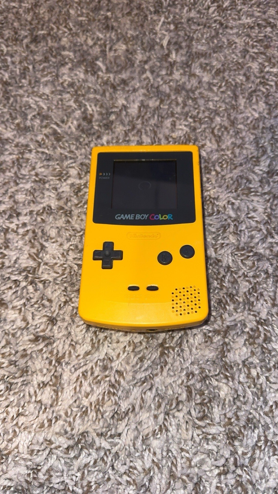 Nintendo Game Boy Color Console GBC CGB-001 – Dandelion Yellow – 100% OEM