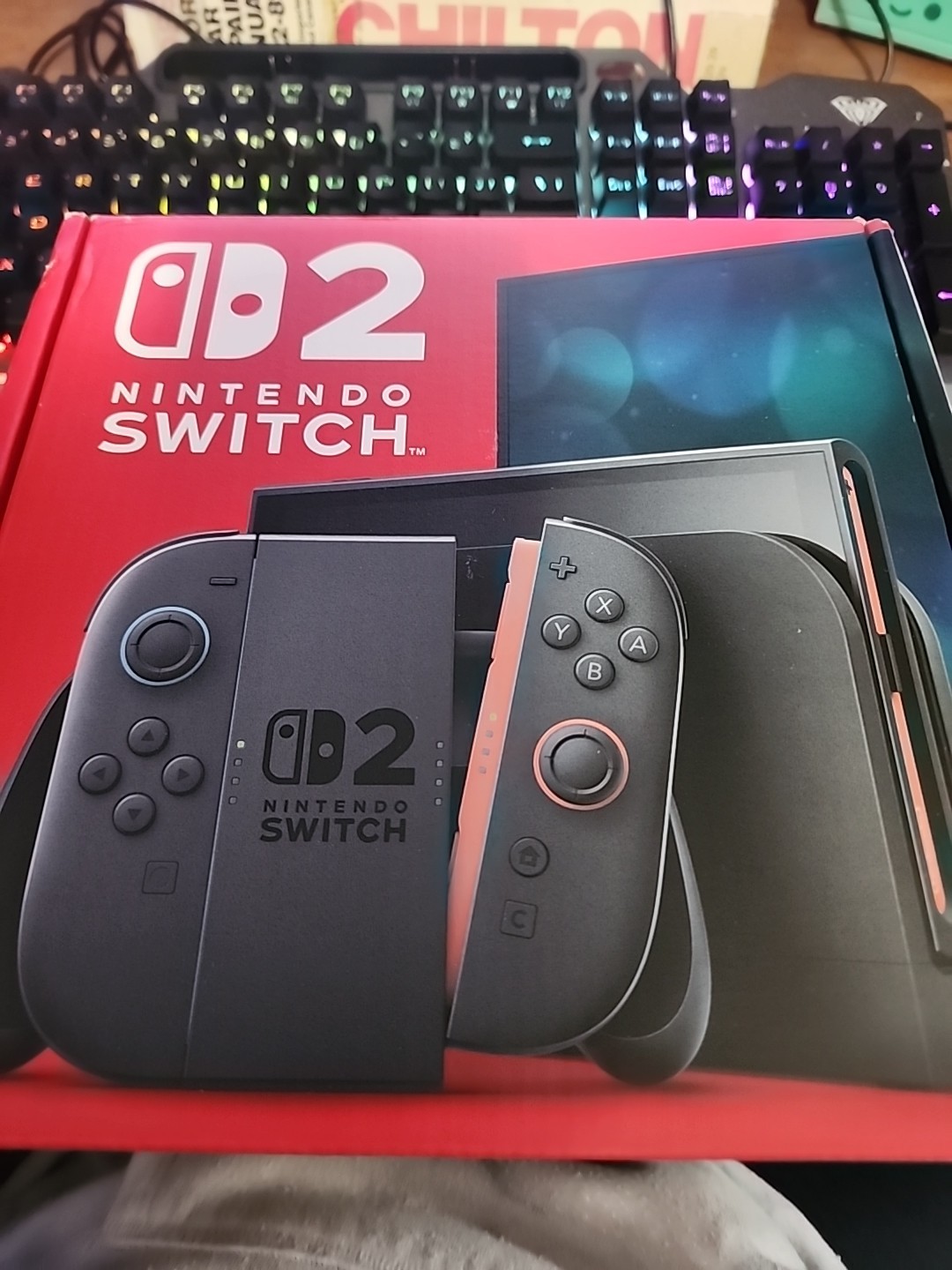 Nintendo Switch 2 Adult Played With Mario Kart