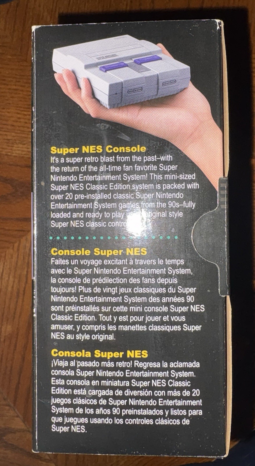 Authentic SNES Super Nintendo Classic Mini Super Entertainment System 21 Games