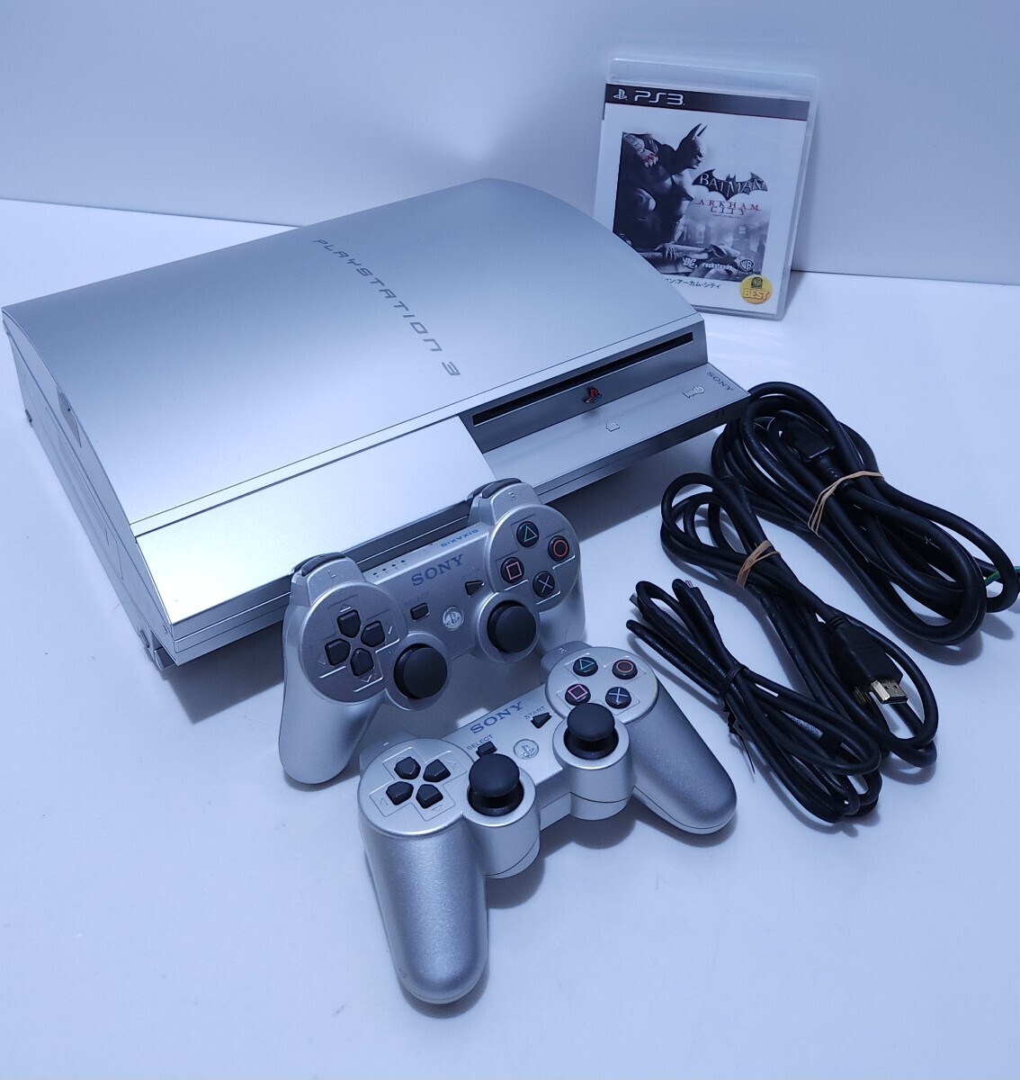 PLAYSTATION 3 Satin silver CECHH00 40GB PS3 sony box